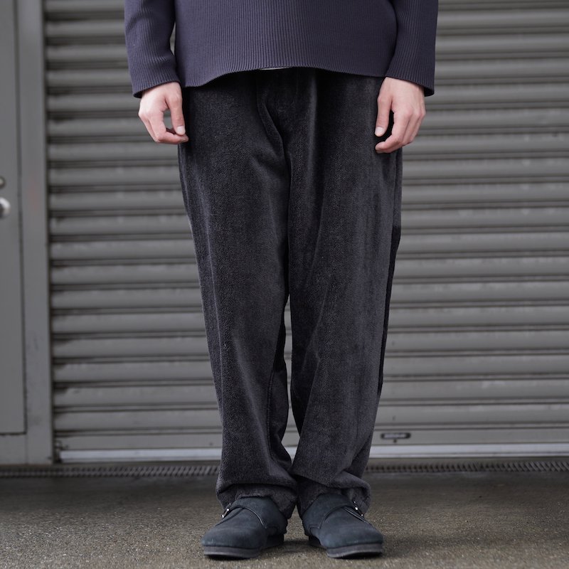 blurhms] ブラームス Cut Pile Easy Pants | INS ONLINE STORE 公式