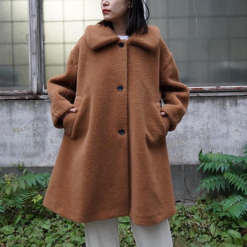 オーバーのアイテム取扱☆ CLANE VOLUME FLARE BOA COAT dinter.com.hn