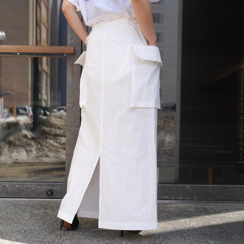 送料無料/即納】 専用 COTTON NYLON DUMP MILITARY SKIRT - xl