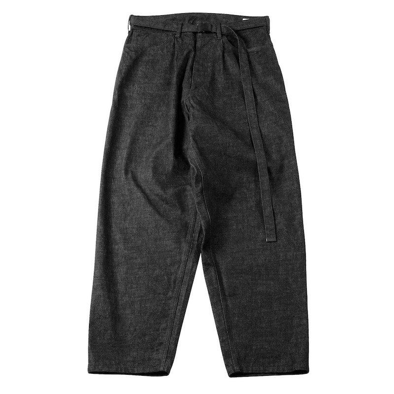 [blurhms] ブラームス 12.9oz Selvage Denim GI-belt Pants