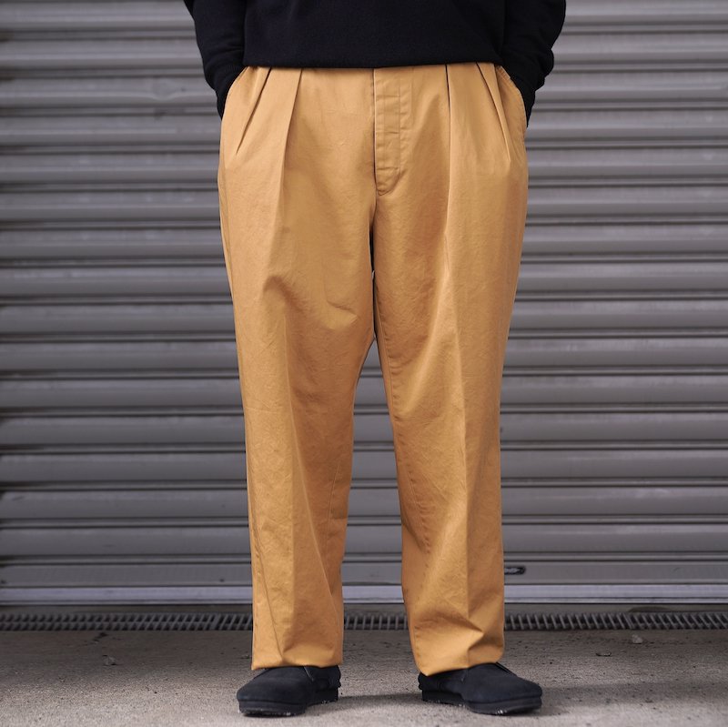 NEAT ] ニート NEAT Chino DRILL TWILL (BROWN) | INS ONLINE STORE