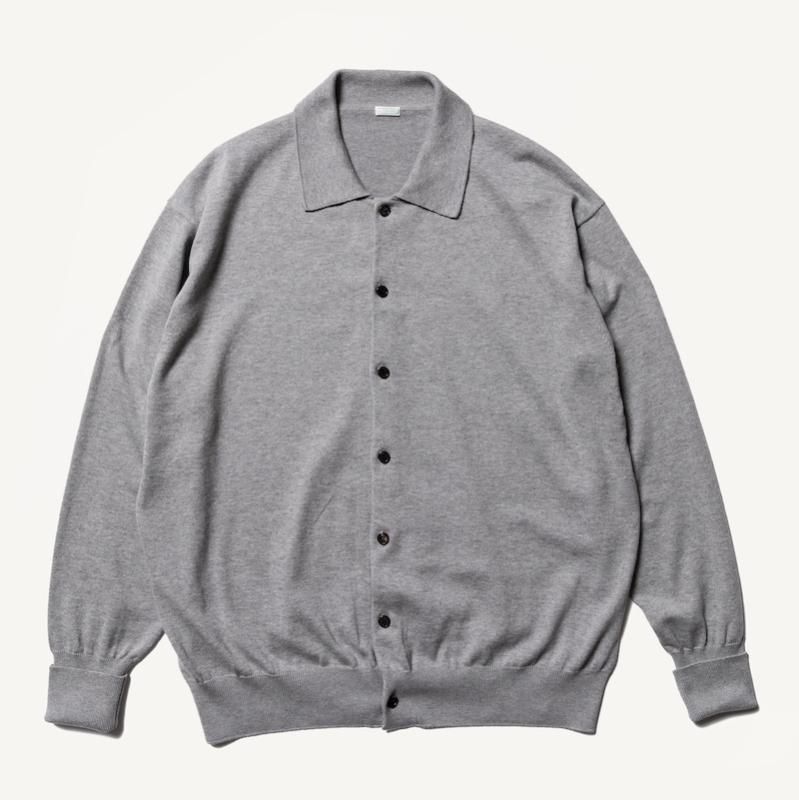 アプレッセ Cotton Knit Polo Collar Cardigan 2 今年人気のブランド品