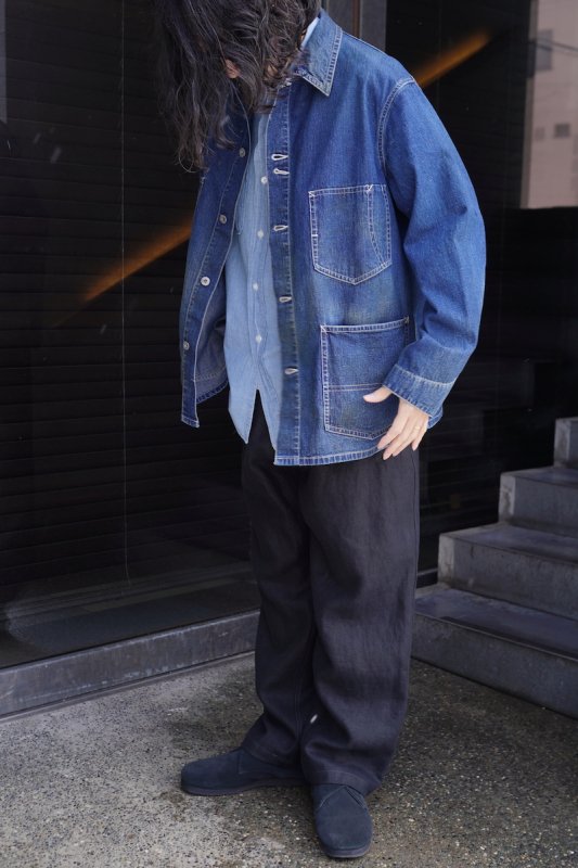[A.PRESSE] アプレッセ Denim Coverall Jacket | INS ONLINE STORE 公式オンライン通販サイト