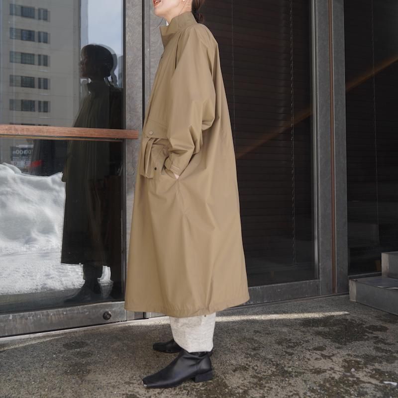 HYKE] ハイク PERTEX MILITARY COAT(COYOTE BROWN)