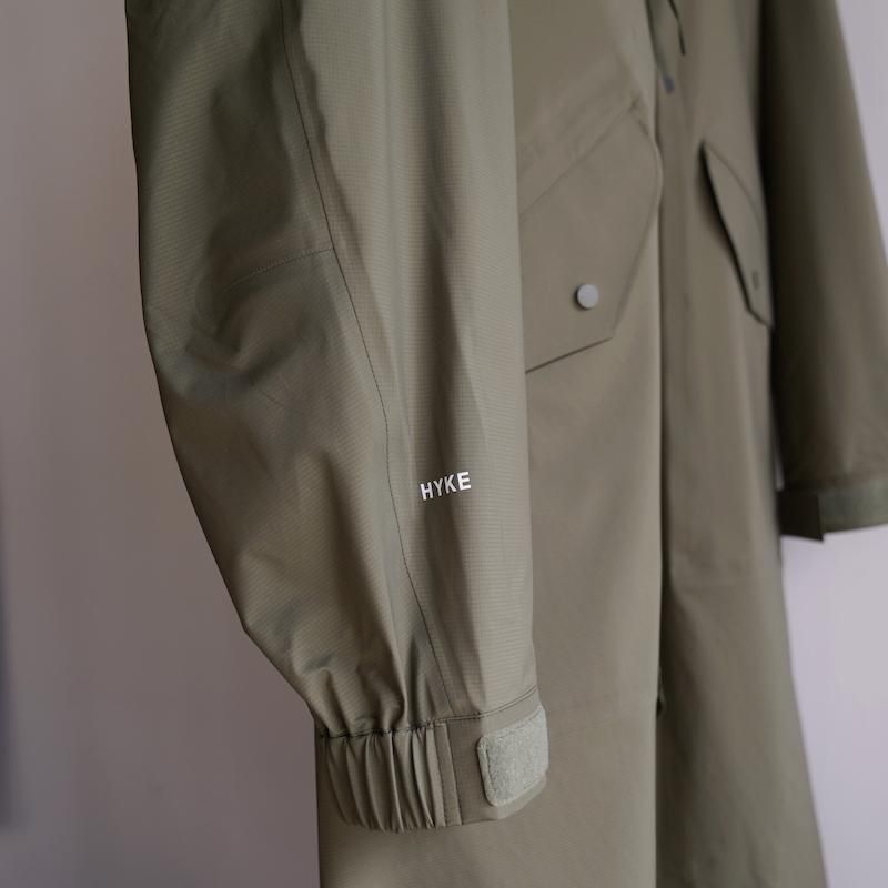 新しいスタイル / 【限定】HYKE BIOTOP ブラック PARKA FIELD M-65