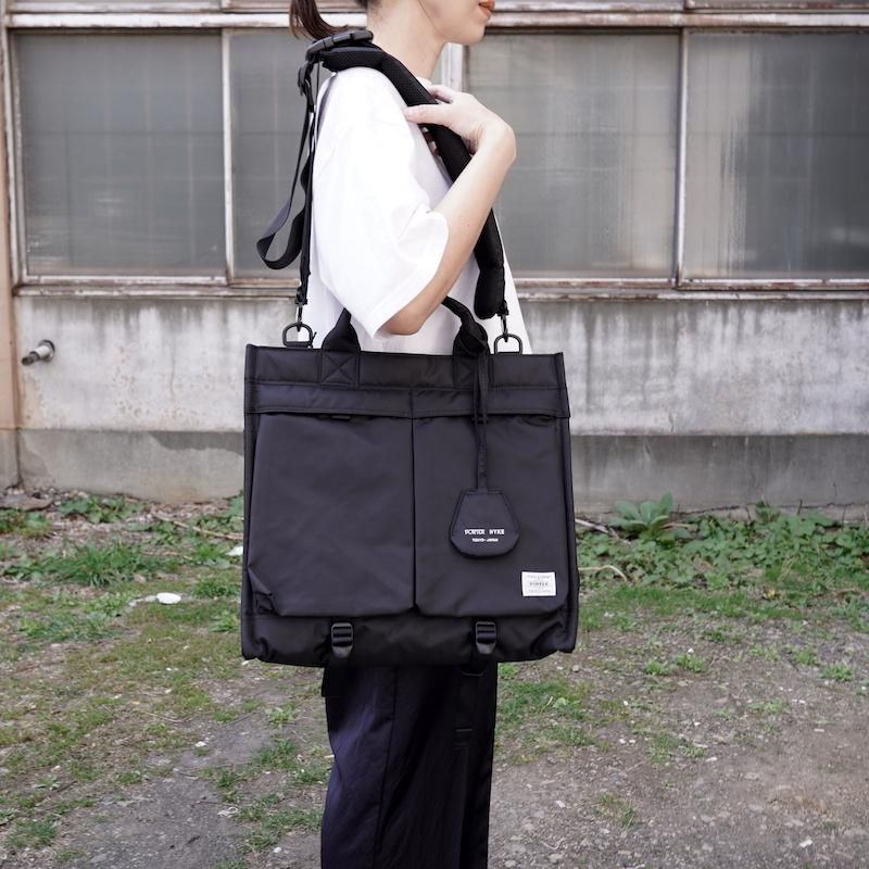 保障できる 2WAY HYKE / TOTE SAND BAG HYKE EDITION BAG BLACK