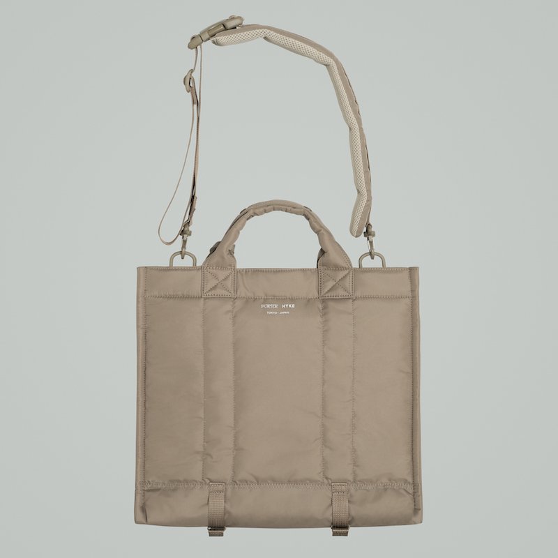 [PORTER × HYKE] ポーター×ハイク 2WAY TOTE BAG HYKE EDITION(SAND STONE)