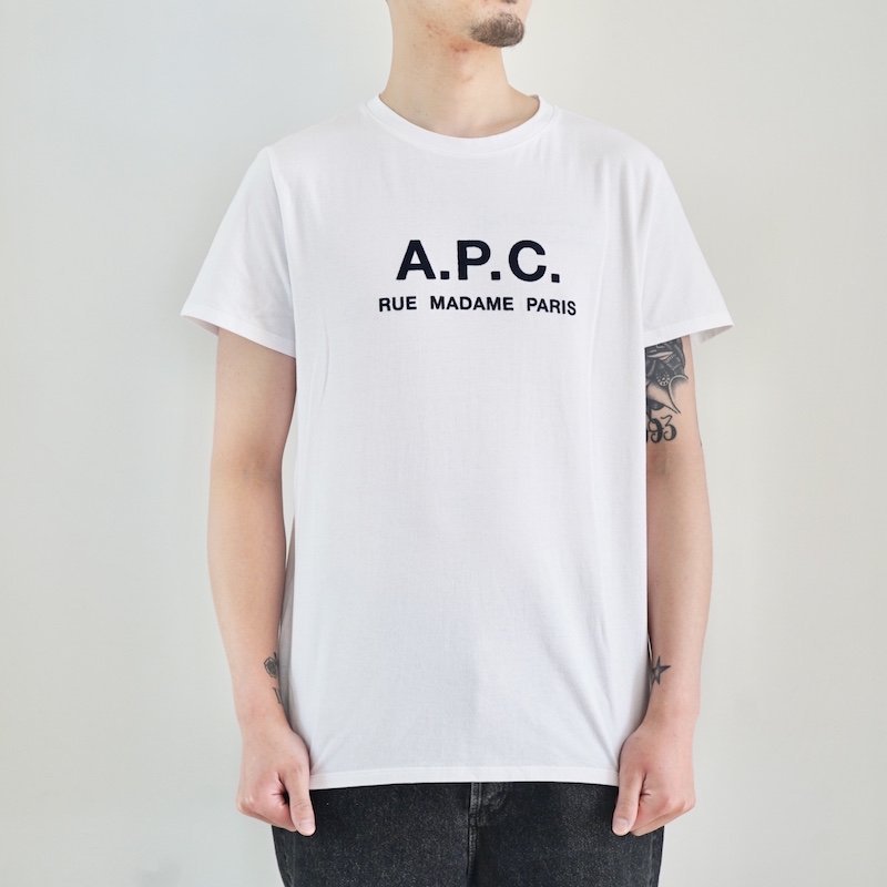 A.P.C.] アーペーセー Rue Madame Tシャツ (各色) | INS ONLINE 公式