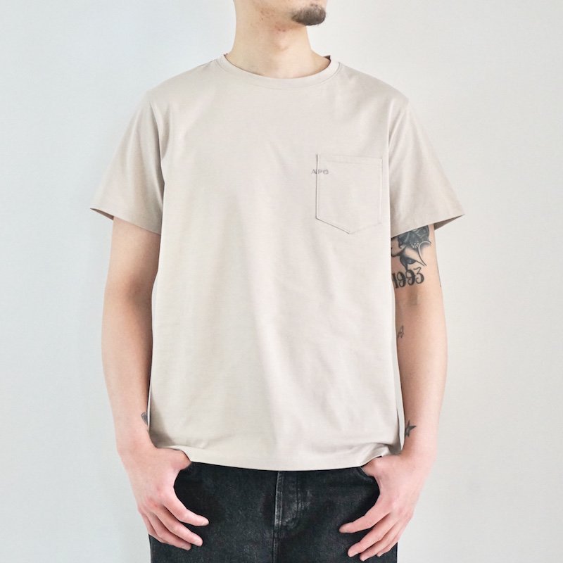 [A.P.C.] アーペーセー Pocket emb Tシャツ (各色) | INS ONLINE 公式