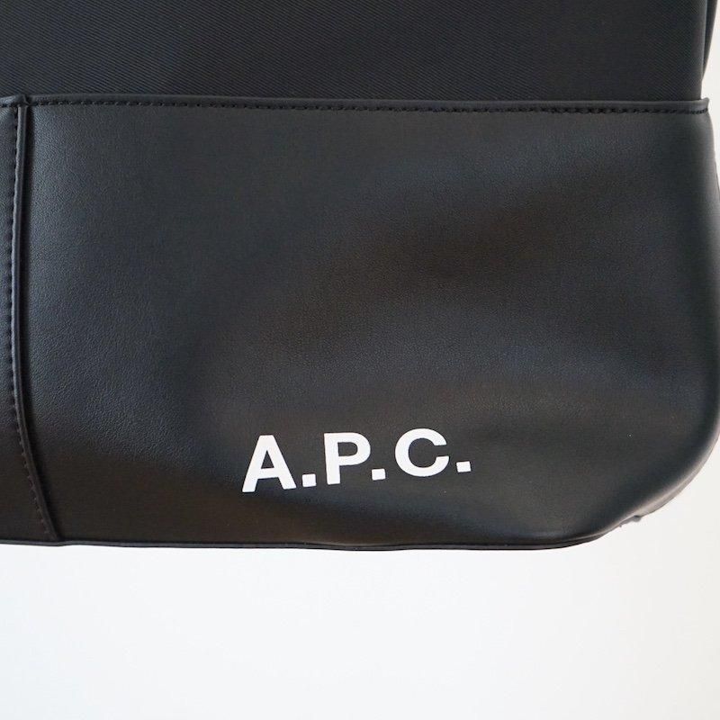 A.P.C.] アーペーセー Camden トートバッグ (BLACK) | INS