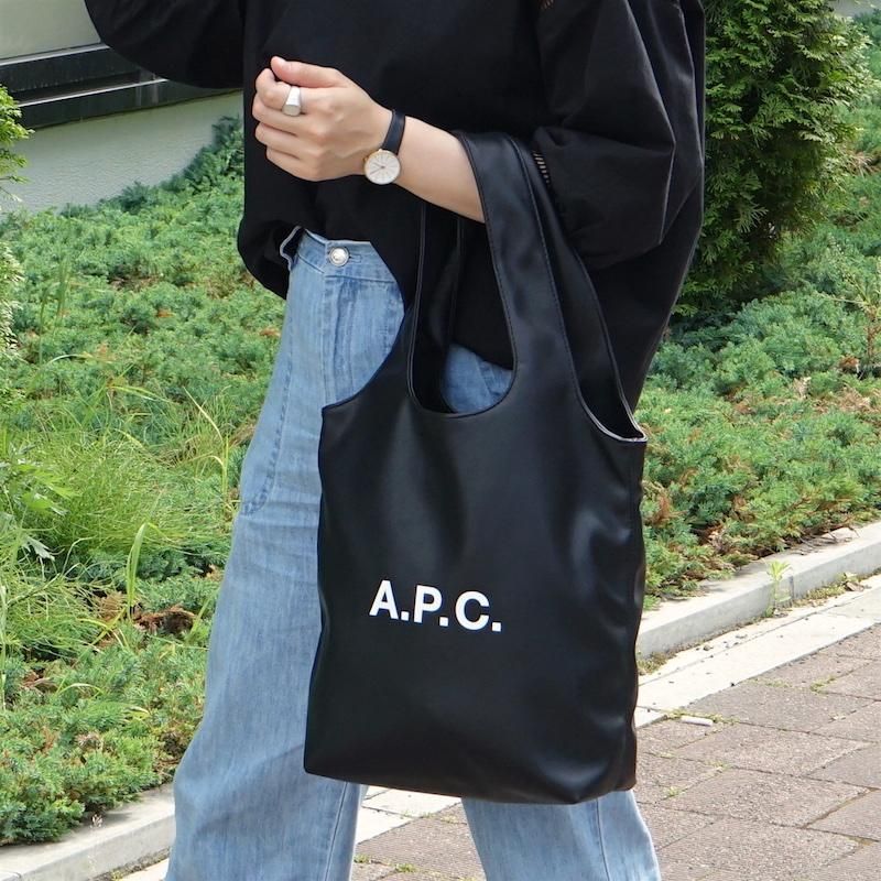 [A.P.C.] アーペーセー Ninon スモールトートバッグ(ブラック) | INS ONLINE 公式通販サイト