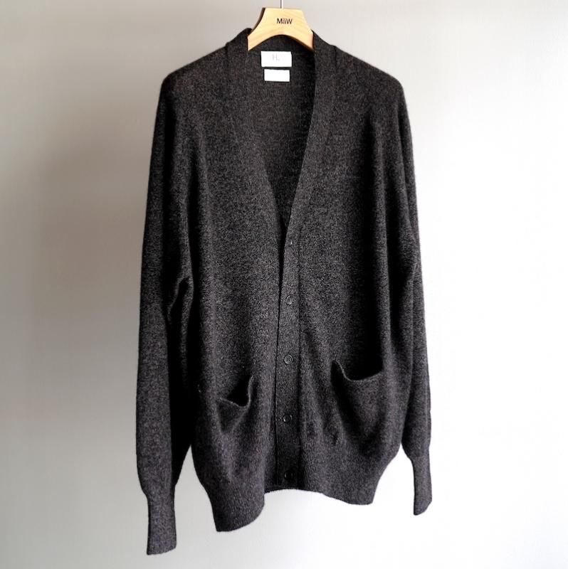 HERILL Wholegarment Cardigan 希少品 美品 Wholegarment Cardigan BLACKBROWN – TIME AFTER TIME