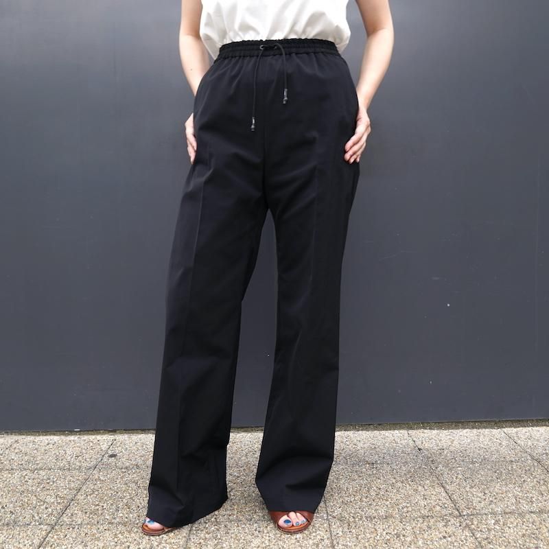 HYKE ハイク TASLAN TWILL WIDE LEG PANTS- HYKE ハイク TASLAN TWILL WIDE LEG PANTS-