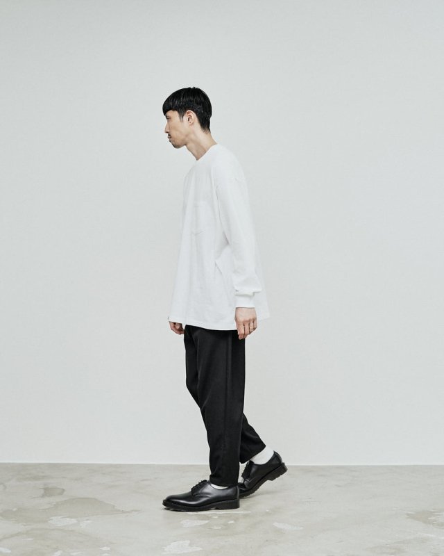 Graphpaper] グラフペーパー Scale Off Wool Slim Waisted Chef Pants