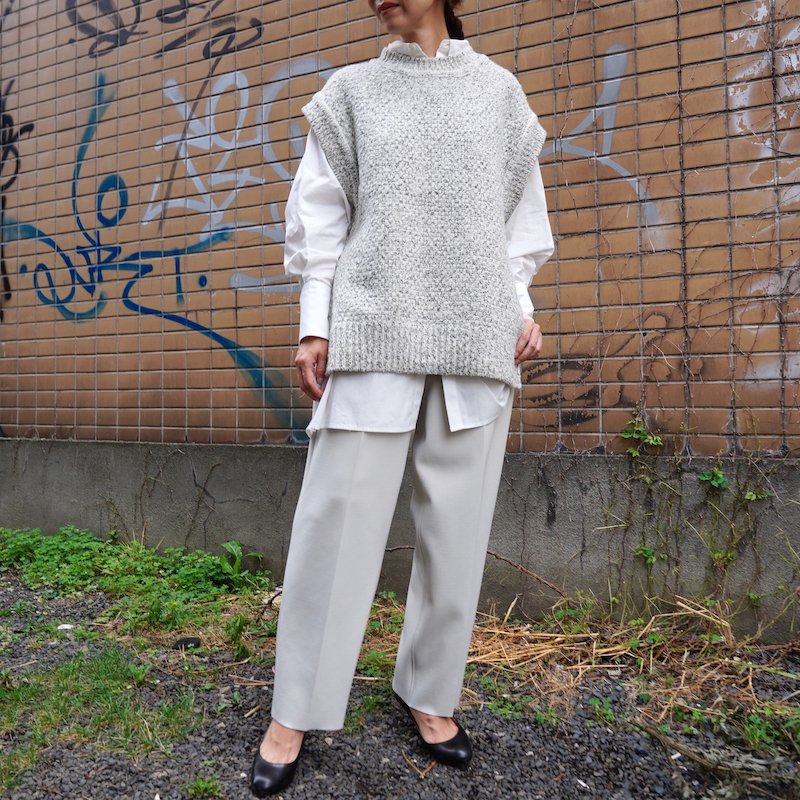 [CLANE] クラネ C OVER SHIRT 15122-4062(WHITE)