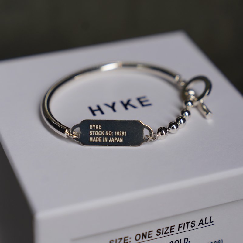 HYKE] ハイク BANGLE(SILVER)