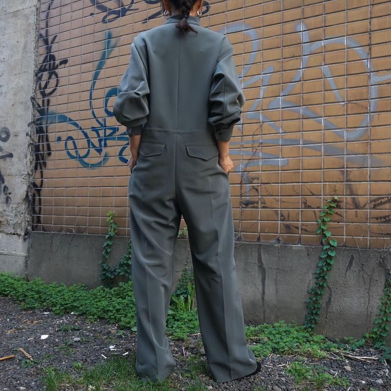 HYKE] ハイク SOALON COVERALL(OLIVE DRAB)
