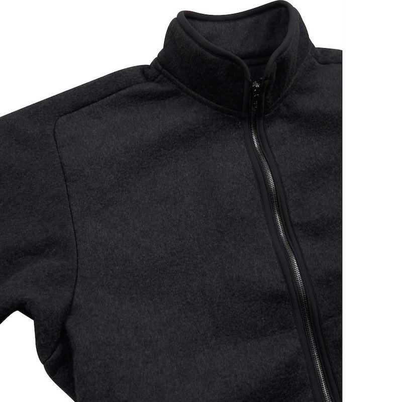 blurhms ブラームス Pe/Silk Fleece ZIP Jacket   INS ONLINE