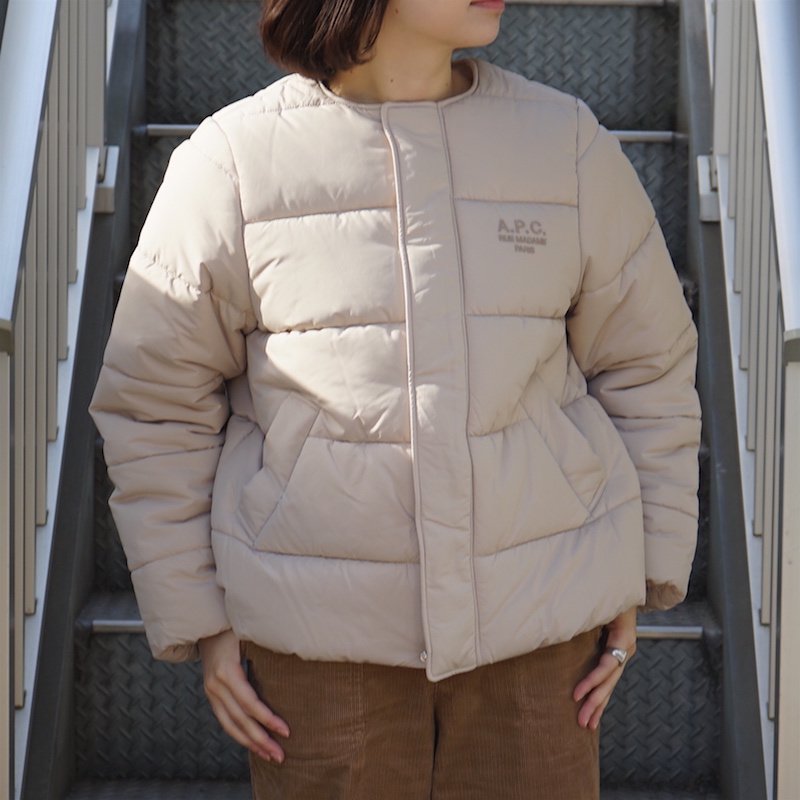 [A.P.C.] アーペーセー Denise ブルゾン (BEIGE) | INS ONLINE 公式通販サイト