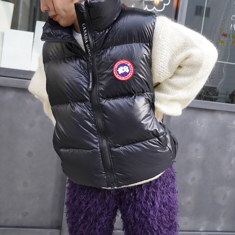 <img class='new_mark_img1' src='https://img.shop-pro.jp/img/new/icons6.gif' style='border:none;display:inline;margin:0px;padding:0px;width:auto;' />[CANADA GOOSE] ʥ Cypress Puffer Vest 2257W(BLACK)
