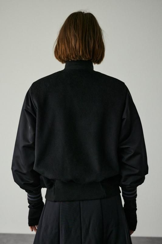 リムアーク　stadium jacket RIM.ARK] リムアーク Stadium jacket(BLACK)