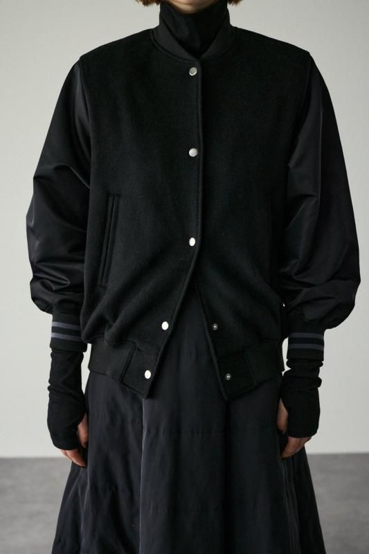 リムアーク　stadium jacket RIM.ARK] リムアーク Stadium jacket(BLACK)