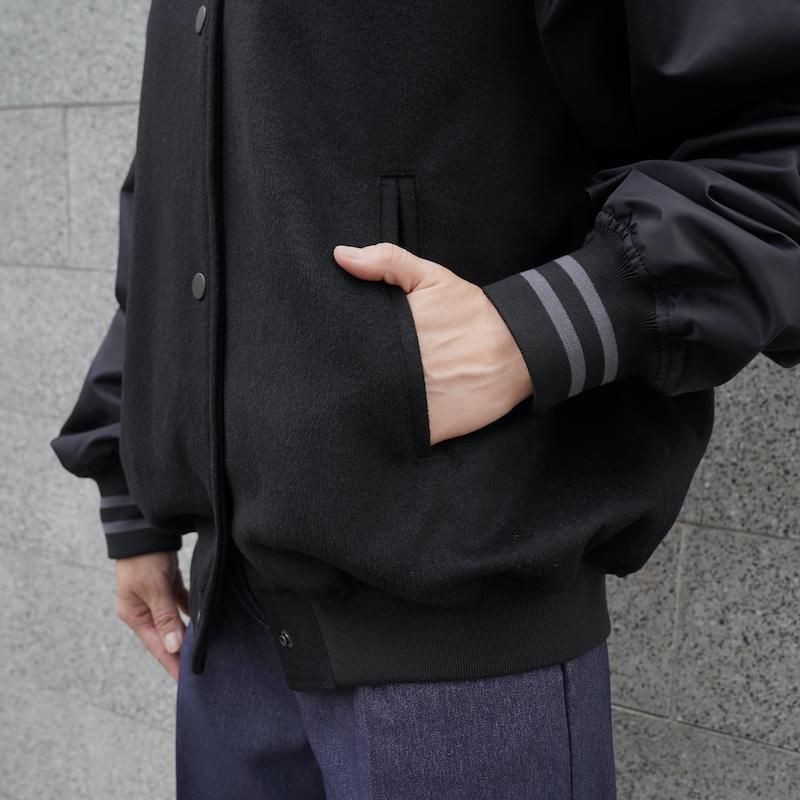 RIM.ARK] リムアーク Stadium jacket(BLACK)