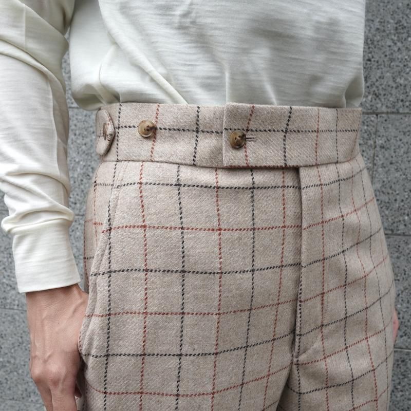 NEEDLES] ニードルズ Side Tab Trouser - W/PE/PC/N/R Plaid