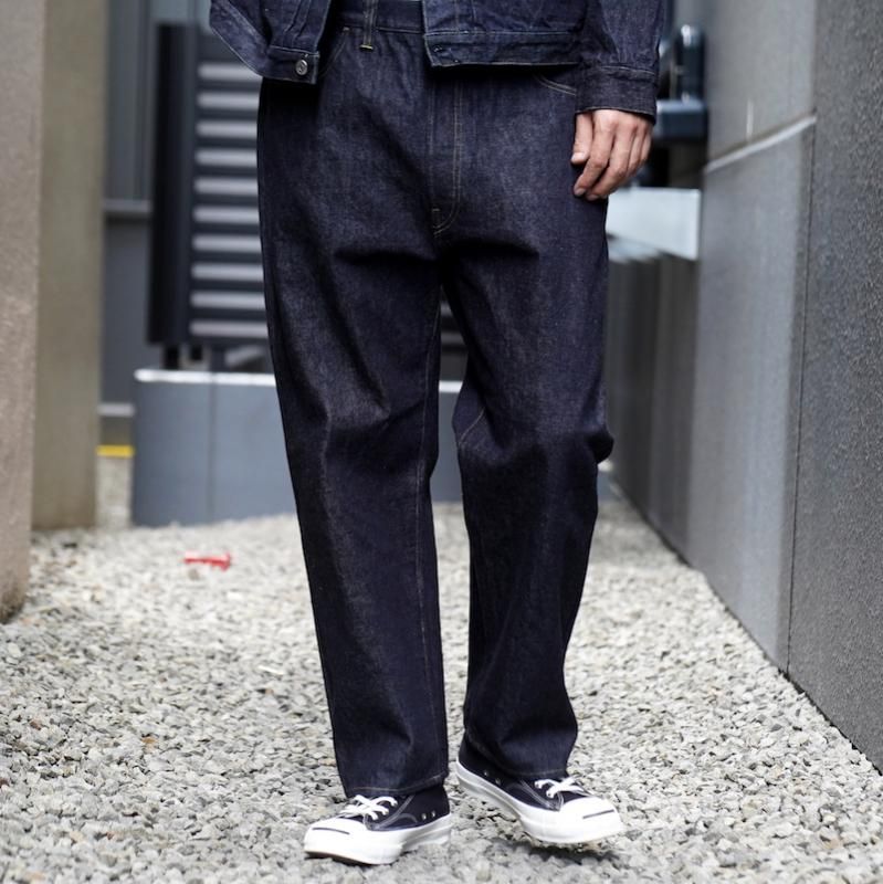 A.PRESSE Washed Denim Wide Pants 30 A.PRESSE Washed Denim Wide Pants 30