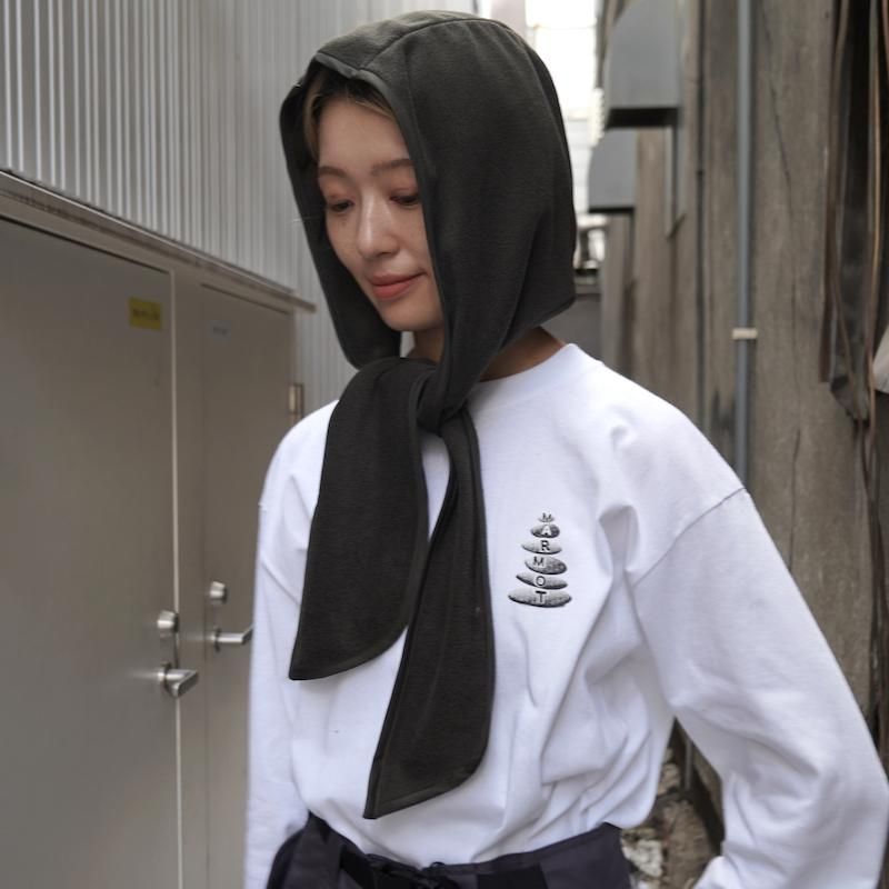 <img class='new_mark_img1' src='https://img.shop-pro.jp/img/new/icons24.gif' style='border:none;display:inline;margin:0px;padding:0px;width:auto;' />[SALE] [MARMOT CAPITAL] ޡå ԥ POLARTECH HOOD MUFFLER(KHAKI)