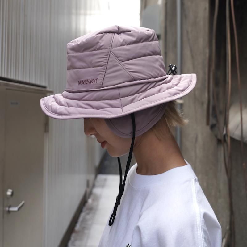MARMOT CAPITAL] マーモット キャピタル TOWNPUFF HAT(PINK)