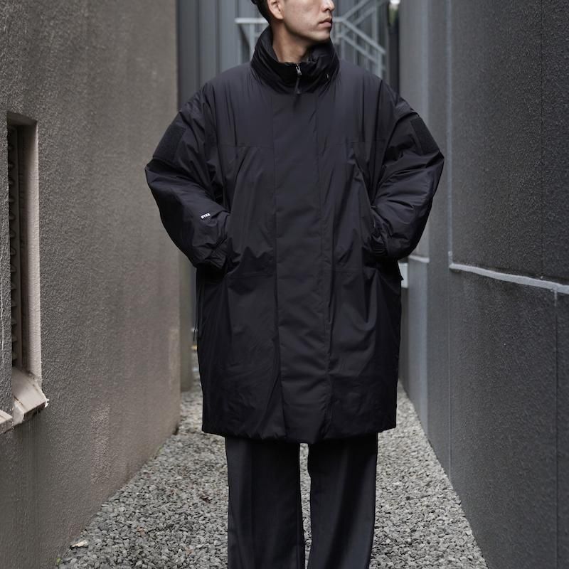 【在庫処分】 24Aw[HYKE] PERTEX PUFF JACKET (BLACK) ジャケット・アウター