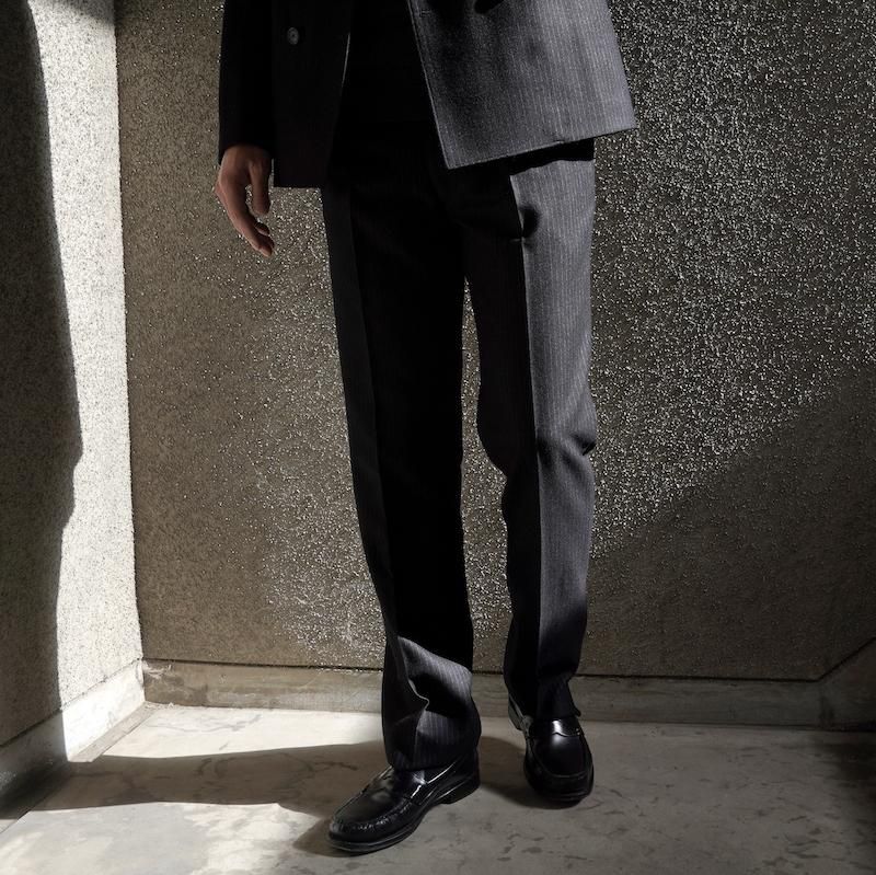 HEUGN] ユーゲン Freddie CH/STRIPE -TROUSER040- | INS ONLINE
