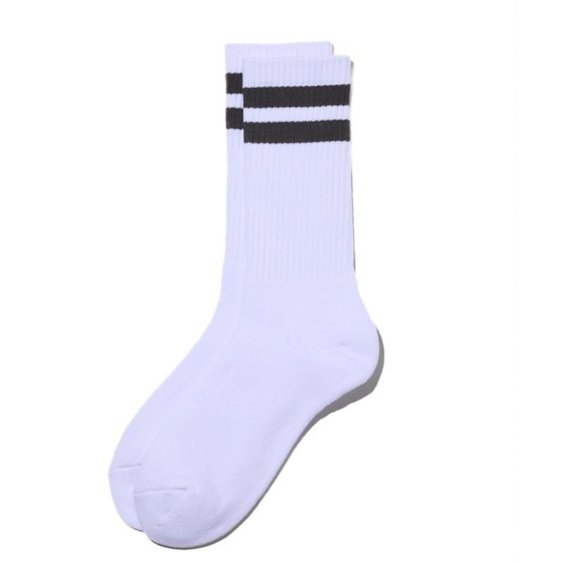 <img class='new_mark_img1' src='https://img.shop-pro.jp/img/new/icons8.gif' style='border:none;display:inline;margin:0px;padding:0px;width:auto;' />[FreshService] եå奵ӥ 2-PACK LINE CREW SOCKS 