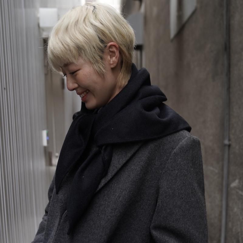 KIJIMA TAKAYUKI] キジマ タカユキ SUPER ANGORA BEAVER TURBAN