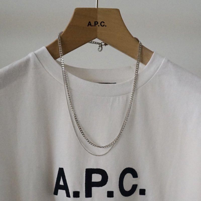 A.P.C.] アーペーセーMINIMAL ネックレス（シルバー）|INS