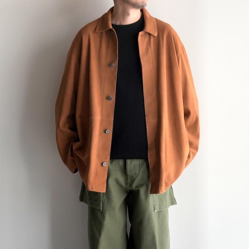新品未使用 25SS HERILL ヘリル Goatsuede Jacket 2