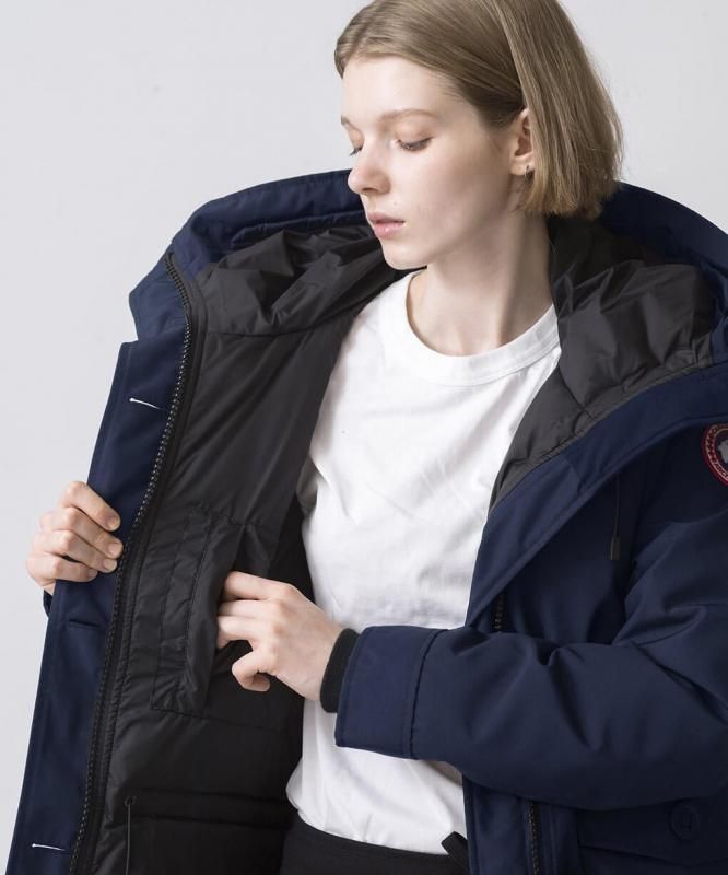 CANADA GOOSE] カナダグース Charlotte Parka 2300WJ(Atlantic Navy)