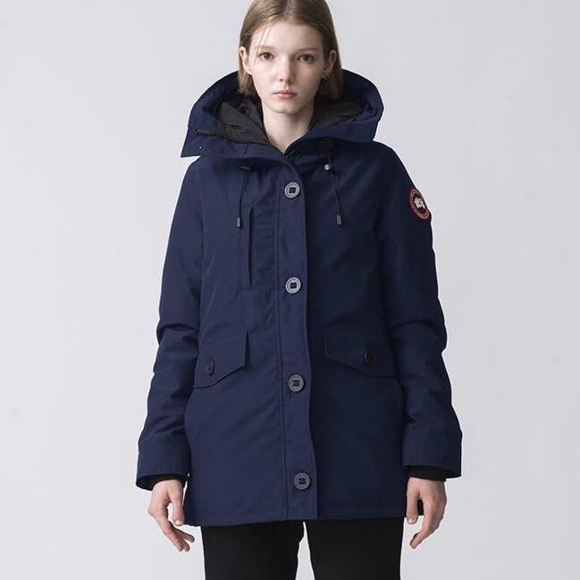 <img class='new_mark_img1' src='https://img.shop-pro.jp/img/new/icons6.gif' style='border:none;display:inline;margin:0px;padding:0px;width:auto;' />[CANADA GOOSE] ʥ Charlotte Parka 2300WJ(Atlantic Navy)