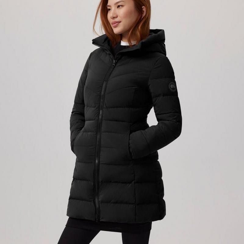 <img class='new_mark_img1' src='https://img.shop-pro.jp/img/new/icons6.gif' style='border:none;display:inline;margin:0px;padding:0px;width:auto;' />[CANADA GOOSE] ʥ Clair Coat Black Label 2331WB(BLACK)