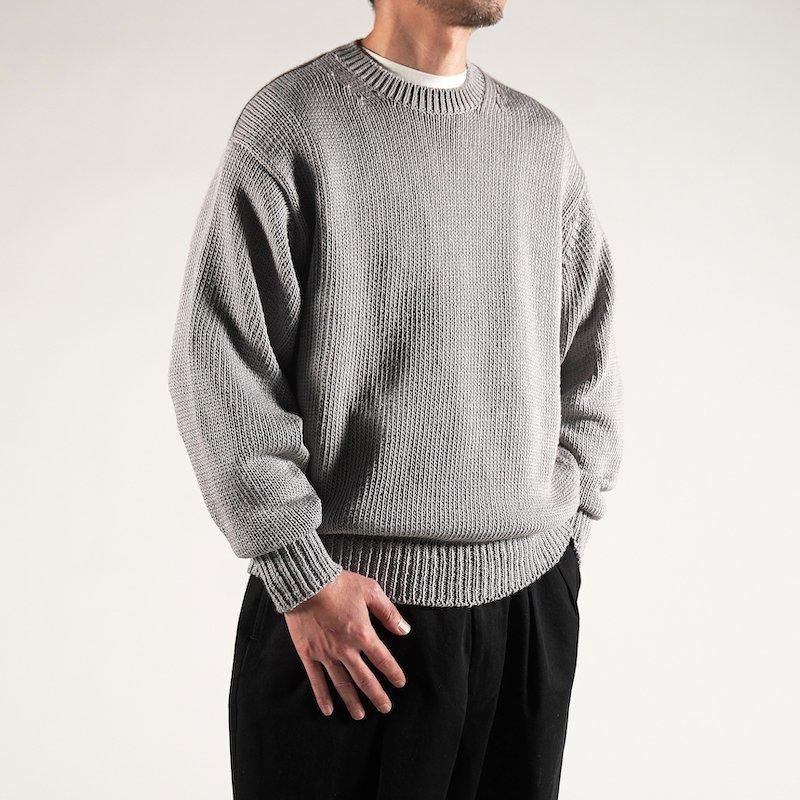 HERILL] ヘリル Cottoncode Crewneck (各色) | INS ONLINE STORE