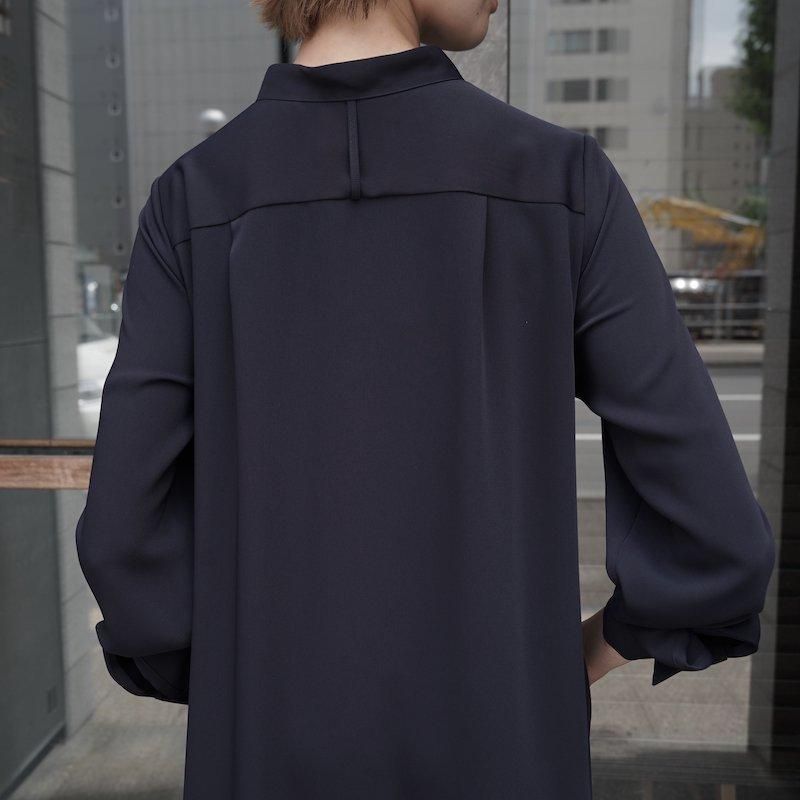 Graphpaper/グラフペーパー・ Satin Band Collar Dress | a flat