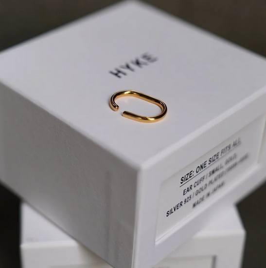 HYKE] ハイク EAR CUFF / SMALL(GOLD)