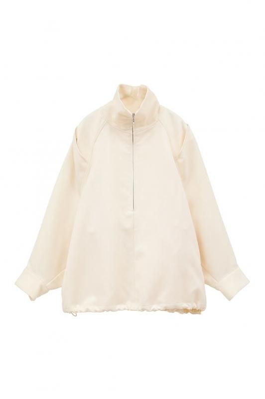 クラネ CLANE 2WAY OFF SHOULDER MODE JERSEY TOPS （IVORY