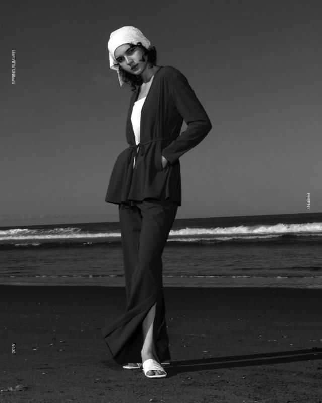 PHEENY] フィーニー Cotton shirring scarf(各色)