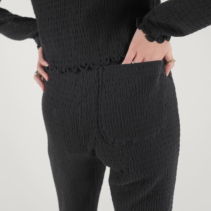 パンツ pheeny Cotton shirring flared pants 2 pheeny Cotton shirring flared pants 2