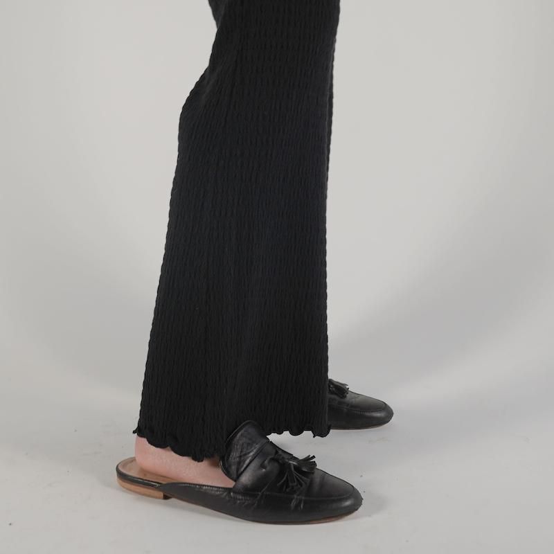 pheeny Cotton shirring flared pants 2