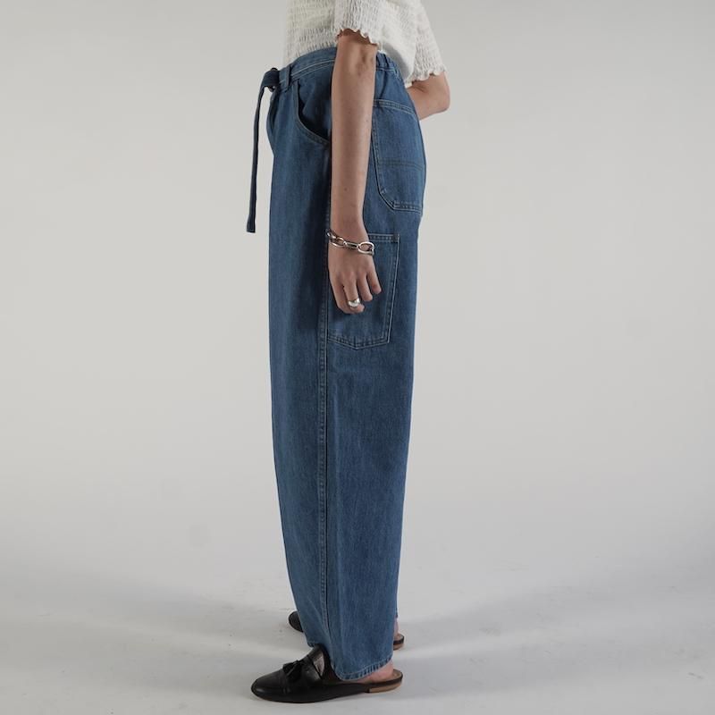 PHEENY] フィーニー Vintage denim painter pants(INDIGO)