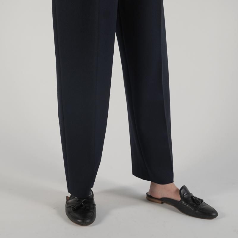PHEENY] フィーニー Amunzen high waist tapered pants(NAVY)