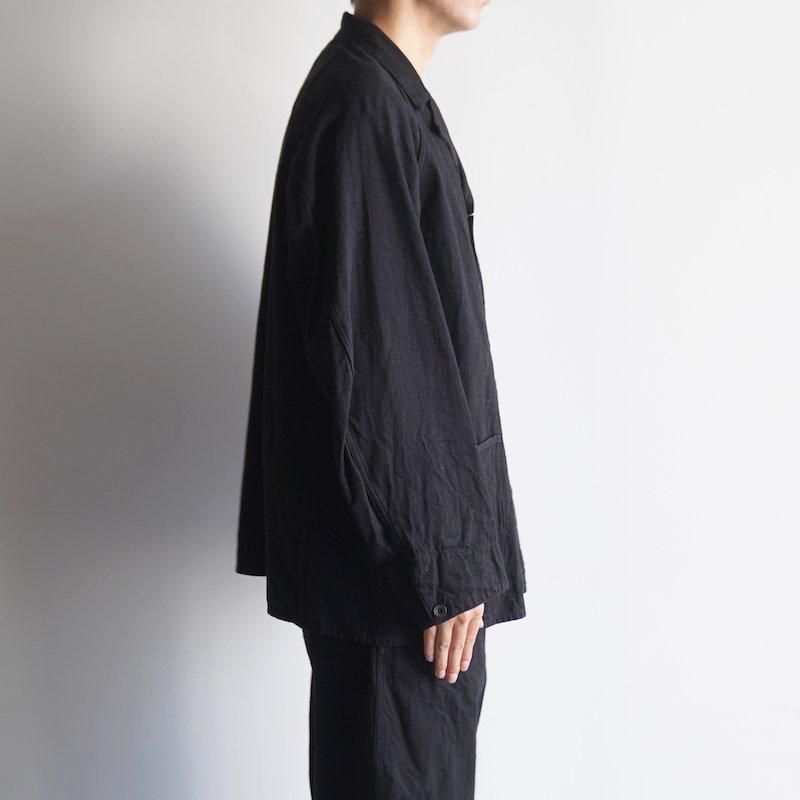 COMOLI] コモリ デニム ワークジャケット (BLACK) | INS ONLINE